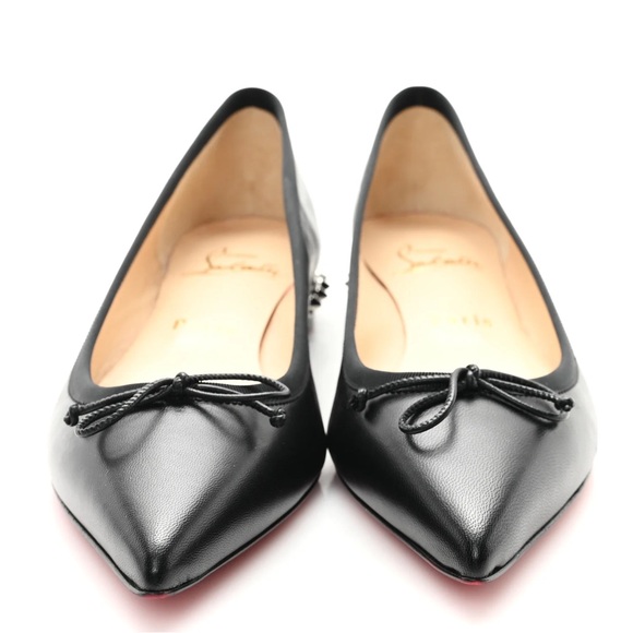 Christian Louboutin Hall Sling Studded Flat - Picture 2 of 5